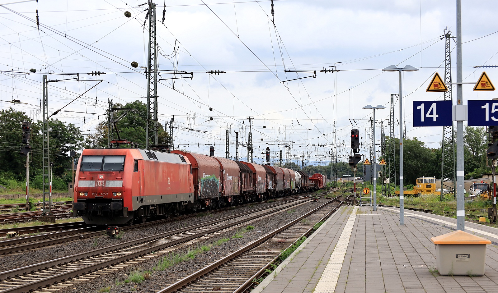 DB 152 047-7 REV/BSE 9/19.02.21 mit Mischer. Neuwied 04.08.2024