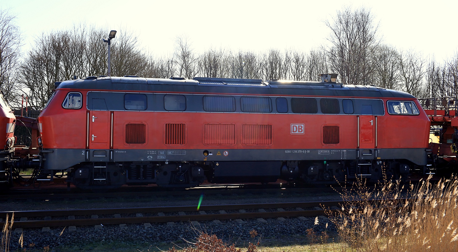 DB 218 379-6 REV/BCS X/24.03.25. Niebüll 06.04.2025