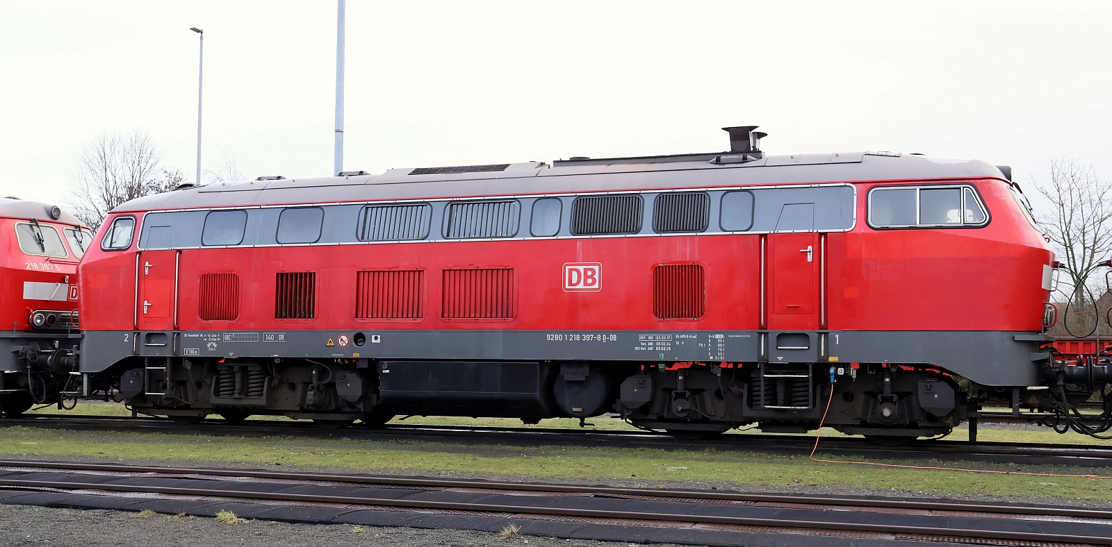 DB 218 397-8, REV/HB X/03.03.17, Verl/ANB/08.03.24, Verl/ANB/03.03.25. Niebüll 30.01.2025