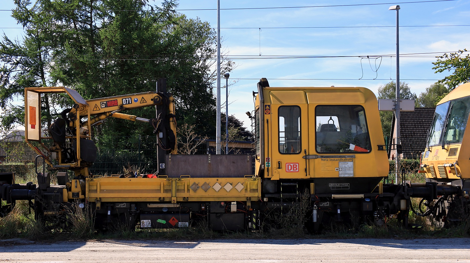 DB Netzinstandhaltung  741 162  GAF 110 R registriert unter 99 80 9420 055-2 D-DBMP. Jübek 07.09.2025 DB Netzinstandhaltung  741 162  GAF 110 R registriert unter 99 80 9420 055-2 D-DBMP. Jübek 07.09.2025