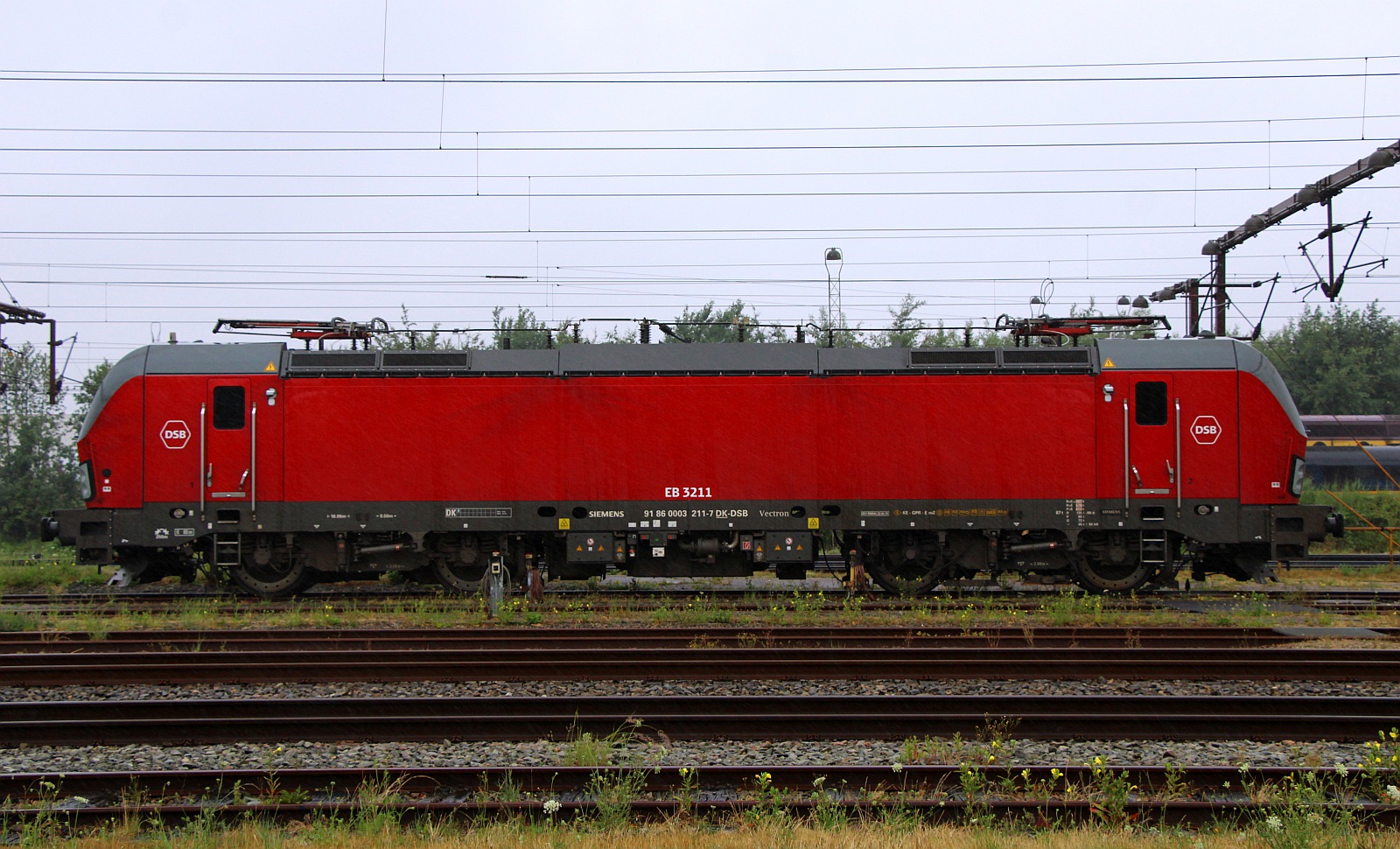 DSB Litra EB 3211 / 91 86 0003 211-7 DK-DSB Pattburg/DK 01.07.2023