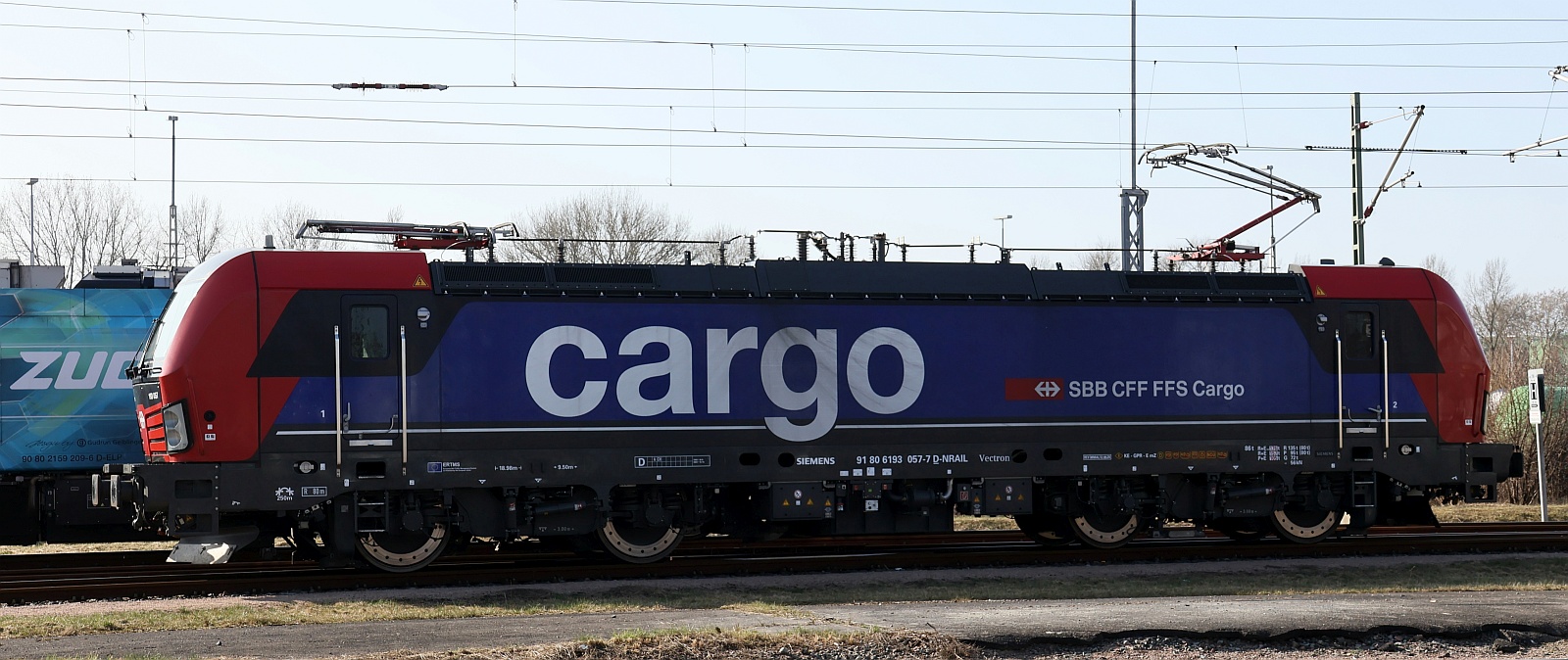 NRAIL/SBBCargo 193 057-7 REV/MMAL/12.09.24 Hohe Schaar 08.03.2025 