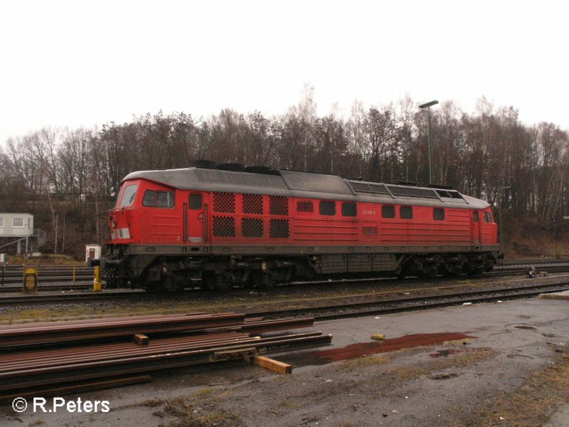 232 416-8 Gesamtansicht in Marktredwitz 09.12.07