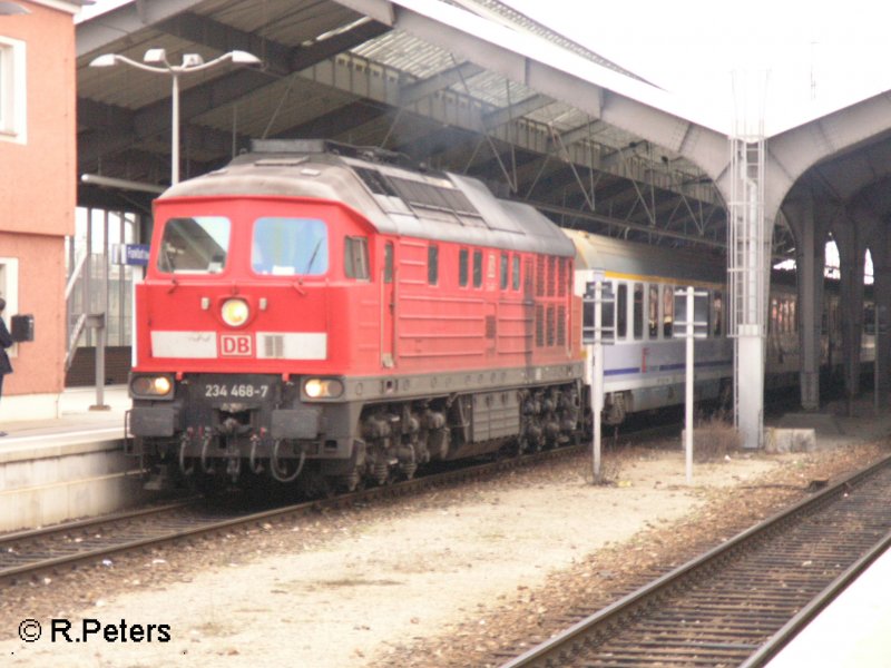 234 468-7 hat Frankfurt/oder mit den EC nach Warschau erreicht. 07.02.08