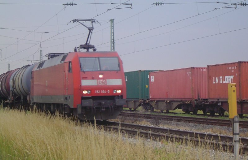 Ein eher seltenes geschehen im Bahnhof Mangolding
