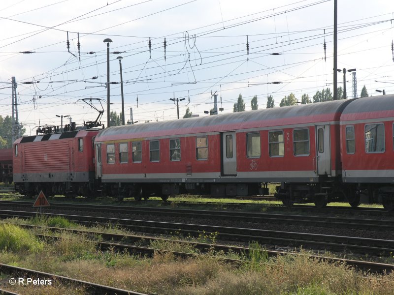 Ein Halberstdter mit Fahrradabteil.