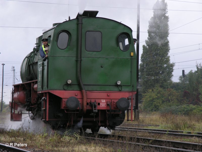 Eine Dampfspeicherlok. 