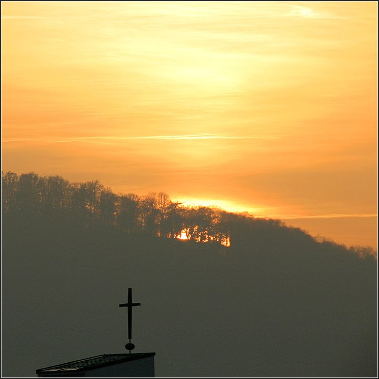 Sonnenuntergang im November. 14.11.2008 (Jonas)