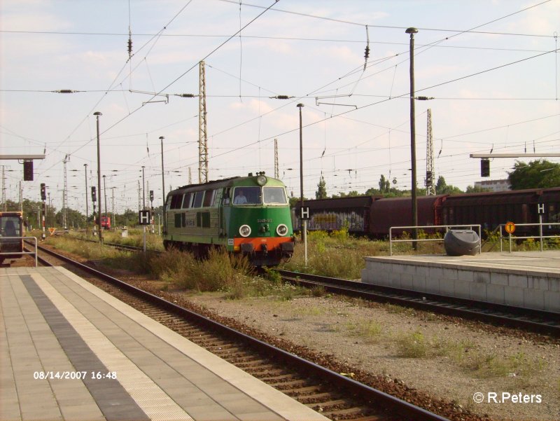 SU43-183 setzt in Frankfurt/Oder um. 14.08.07