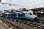 Keolis 7304 treft am 29m NOvember 2024 in Zwolle ein als Schnlelzug von/nach Enschede über Hengelo.