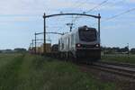 Stadlers EuroDual  lauft auch in die Niederlande, wie RFO 2019 303 beim durchfahren von Hulten am 5 Juni 2024 unter Beweis stelt.