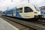 gtw-gelenktriebwagen/766010/blauwnetarriva-413-jannes-steht-am-3 Blauwnet/Arriva 413 'JANNES' steht am 3 Februar 2022 in Zwolle.