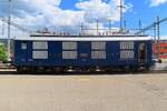 Classic Rail 10009 steht am 17 Mai 2025 in Konolfingen whrend das Bahnfest '150 Jahre EmmentalBahn' das ber das ganze Emmentalbahnnetz gefeiert wurde. Dieser Version der SBB Re 4/4I ist keine Phantasie, hat es jedoch tatsachlich gegeben. IN 1956 er ...