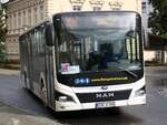 MAN Lion's City EfficientHybrid von Flaegel Reisen aus Deutschland in Neubrandenburg.