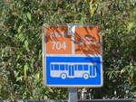 (185'503) - Bus-Haltestelle - Andorra la Vella, Pla�a Copr�nceps - am 28.