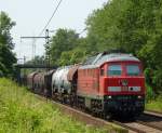 232 689-9 mit Gterzug am 10.07.10 in Ahlten