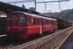 SZU Bt92 'HORGEN' steht am 17 Mai 2025 in Konolfingen während das grosse Bahnspektakel '150 Jahre Emmentalbahn'.