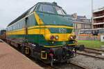 Ex-NMBS 6219 steht am 6 Mai 2023 in Maldegem.