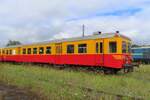 Am 17 Augustus 2024 steht Schienenbus 4333 ins Retrotrain in Saint-Ghislain.