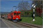 La DER de la Saison / Das Saison Ende der Blonay Chamby Bahn 2024 - Seit einigen Jahren zeigt die Blonay Chamby Bahn zu Saison Ende mit einem etwas verdichteten Fahrplan noch einmal ihrer herrlichen Fahrzeuge im Einsatz. Der RhB Bernina Bahn ABe 4/4  ...