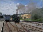 Nachdem die BDF HG 3/4 N° 3 der Blonay - Chamby Bahn aus der Revision von Meningen zur BC zurückgekehrt ist, hat sie von der SEG G 2 2/2 105 die Hauptlast der Dampfzüge übernommen. Doch hin und wieder wird auch die LEB G 3/3 N ...