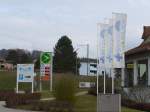 (168'874) - Werbung Blaues Kreuz Brocki B�lach am 24.