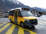 (271'865) - Niederer, Filzbach - Nr. 12/GL 43/PID 11'825 - Mercedes/Tremonia am 12. Februar 2025 beim BAhnhof Glarus