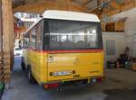 (272'223) - PostAuto Bern - BE 755'377/PID 5683 - Mercedes/Kusters am 18. Februar 2025 in Stechelberg, Garage