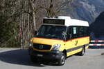 (285'217) - PostAuto Bern - BE 822'867/PID 11'016 - Mercedes am 6. M�rz 2026 in Isenfluh, Dorf