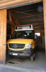 (285'229) - PostAuto Bern - BE 822'867/PID 11'016 - Mercedes am 6. M�rz 2026 in Isenfluh, Garage