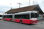 (282'044) - Intertours, Domdidier - Nr. 663/FR 300'663 - Solaris (ex PostBus/A BD 15'713) am 1. November 2025 beim Bahnhof Ins