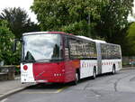 (274'196) - TPF Fribourg - Nr. 107/FR 300'345 - Volvo am 26. April 2025 beim Bahnhof Neuchtel