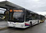 (269'284) - PostAuto Ostschweiz - SZ 124'525/PID 5262 - MAN (ex SG 436'816; ex Geissmann, Hgglingen) am 19. November 2024 beim Bahnhof Uznach