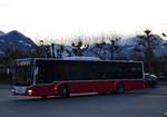 (269'972) - PostAuto Zentralschweiz - Nr. 530/OW 26'301/PID 12'338 - MAN (ex A-Wien) am 17. Dezember 2024 beim Bahnhof Sarnen