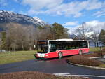 (270'740) - PostAuto Bern - BE 403'166/PID 12'336 - MAN (ex Dr. Richard, A-Wien Nr. 1411) am 7. Januar 2025 in Bnigen, in den Grten