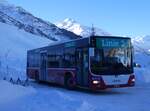 (271'151) - Mattli, Wassen - UR 9221 - MAN (ex Dr. Richard, A-Wien Nr. 1433) am 14. Januar 2025 in Andermatt, Gemsstockbahn