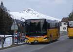 (272'385) - Eurobus, Arbon - Nr. 28/SG 49'032/PID 12'078 - MAN am 22. Februar 2025 in Lantsch/Lenz, Biathlon-WM