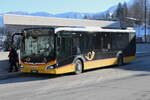 PostAuto Graubnden - GR 184'613/PID 11'929 - MAN am 13. Januar 2025 in Flims (Aufnahme: Martin Beyer)