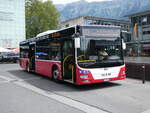 (276'191) - PostAuto Bern - BE 654'090/PID 12'339 - MAN (ex Dr. Richard, A-Wien Nr. 1419) am 1. Juni 2025 beim Bahnhof Interlaken Ost