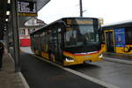 (284'909) - PostAuto Bern - BE 653'385/PID 12'064 - MAN am 14- Februar 2026 beim Bahnhof Spiez