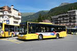 (289'455) - GrindelwaldBus. Grindelwald - Nr. 20/BE 349'361 - MAN/G�ppel am 7. Juli 2026 beim Bahnhof Grindelwald
