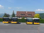 (216'880) - PostAuto Ostschweiz - SZ 27'381 - MAN (ex Kistler, Reichenburg) + SZ 77'288 - MAN (ex Kistler, Reichenburg) + SZ 58'002 - Mercedes (ex Kistler, Reichenburg) + SZ 29'880 - Scania/Hess (ex