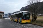 (284'637) - Gaudenz, Andeer - GR 190'181/PID 4804 - Scania/Hess (ex GR 1866; ex GR 163'715; ex Stutz, Jonen; ex PostAuto Bern; ex AVG Meiringen Nr. 67; ex AVG Meiringen Nr. 76; ex Steiner, Messen) am 6. Februar 2026 in Andeer, Parkplatz
