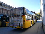 (268'838) - PostAuto Graubnden - GR 93'897/PID 11'240 - Volvo (ex Nr. 13; ex Fontana, Ilanz Nr. 13; ex Bundi, Disentis) am 29. Oktober 2024 beim Bahnhof Ilanz