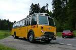 (286'806) - Gast, Reutigen - BE 24'079 - FBW/FHS (ex Nr. 1; ex Lambach, Gommiswald; ex Hotz, Rickenbach bei Wil/TG; ex P 24'079; ex P 21'579) am 3. Mai 2026 in Weier, Restaurant Tannenbad
