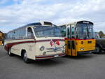 (268'742) - Aus der Schweiz: Ballestraz, Grne - VS 11'615 - Saurer/Saurer (ex Girardet, Yverdon) am 27. Oktober 2024 in Kintzheim, Cigoland