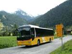 (253'001) - PostAuto Bern - Nr. 71/BE 412'071/PID 11'071 - MAN (ex PostAuto Zentralschweiz Nr. 20; ex Dillier, Sarnen Nr. 20) am 25. Juli 2023 beim Bahnhof Oberwald (prov. Haltestelle)