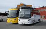 (288'164) - Josefsen, Alta - FK 14'804 - Scania/Higer am 12. Juni 2026 in Honningsvag, Hafen