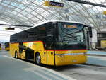 (272'051) - PostAuto Graubnden - GR 107'702/PID 5453 - Van Hool am 14. Februar 2025 in Chur, Postautostation