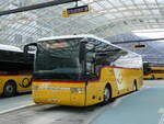 (272'052) - PostAuto Graubnden - GR 107'702/PID 5453 - Van Hool am 14. Februar 2025 in Chur, Postautostation